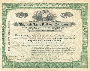J. Pierpont Morgan Raquette Lake Railway Co.
